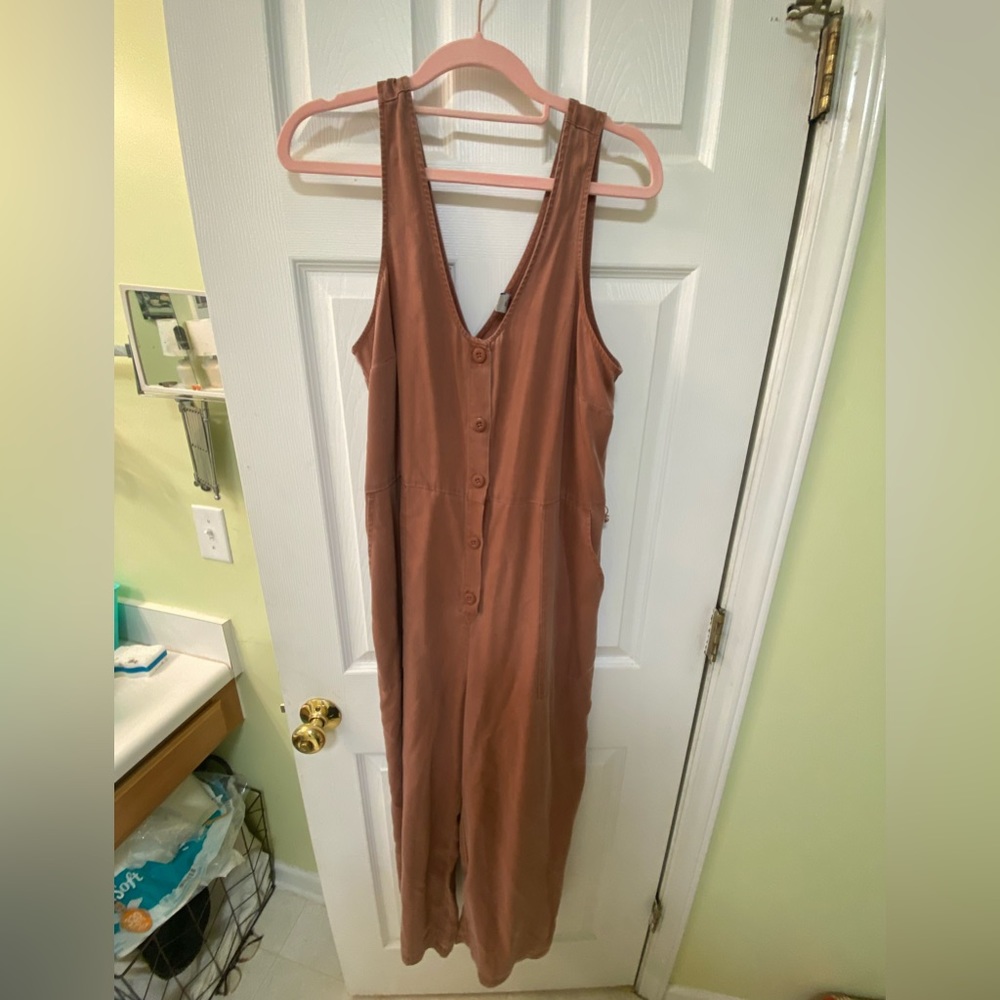 Rust medium jumpsuit old navy
